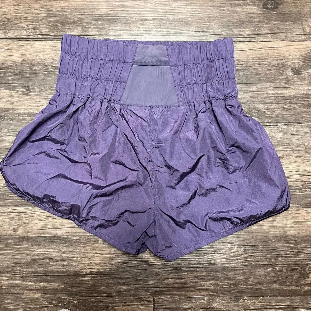 Free People Movement The Way Home Shorts Purple Lined Running Athletic S Sporty - Picture 5 of 10
